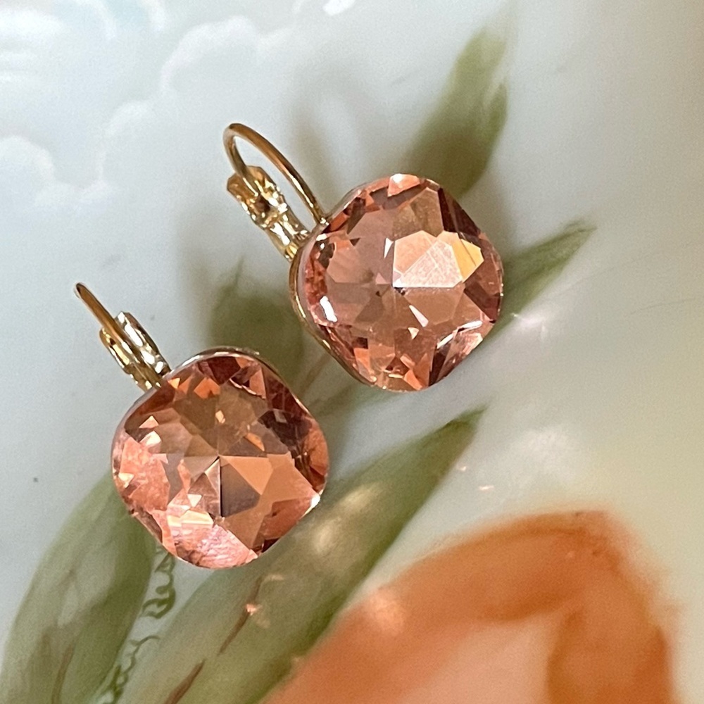 ✨Anthropologie Marielle Gemstone Earrings - Picture 9 of 12